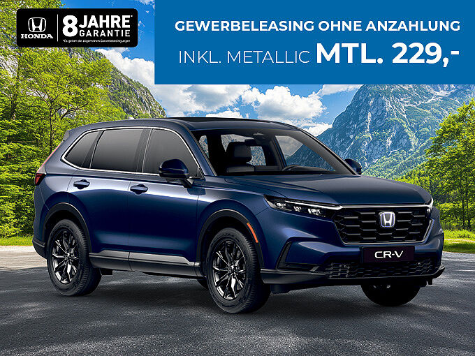 08626 Gewerbe CR-V e:HEV Elegance 2WD - Leasing 229€