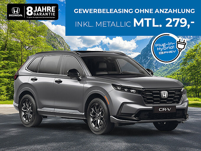 0826 Gewerbe CR-V e:PHEV Elegance Tech 2WD - Leasing 279 €