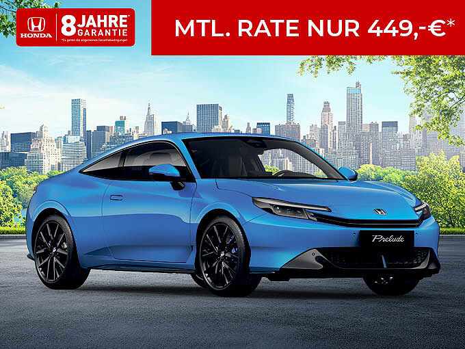 Prelude e:HEV Advance Prelude e:HEV Advance - Leasing 449 €